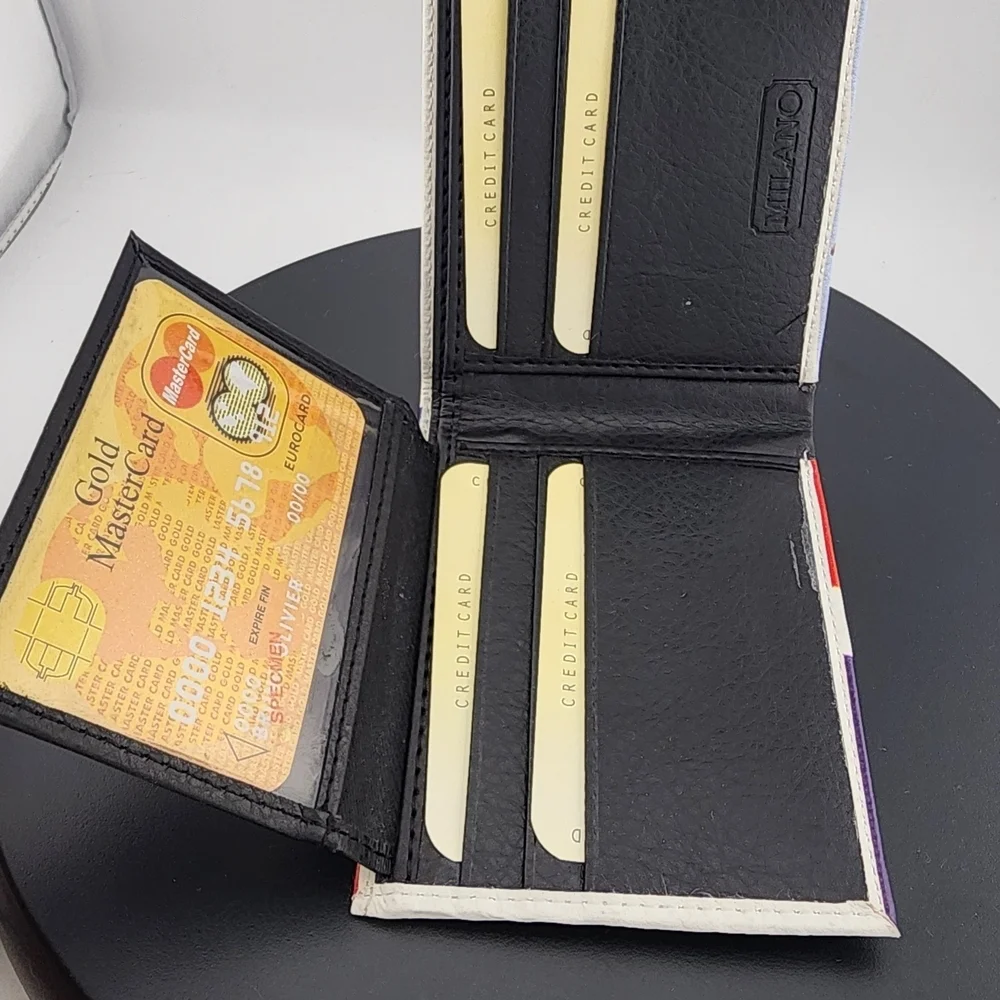Milano Art Wallet with Colorful Design
